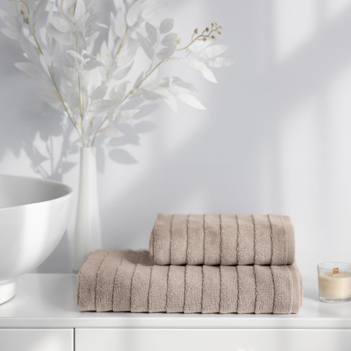 Полотенце Steps texture кофе