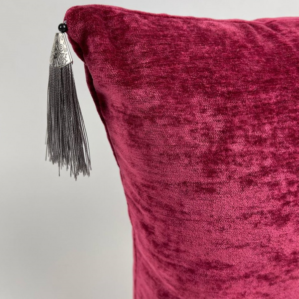 Подушка декоративная Velvet бордо