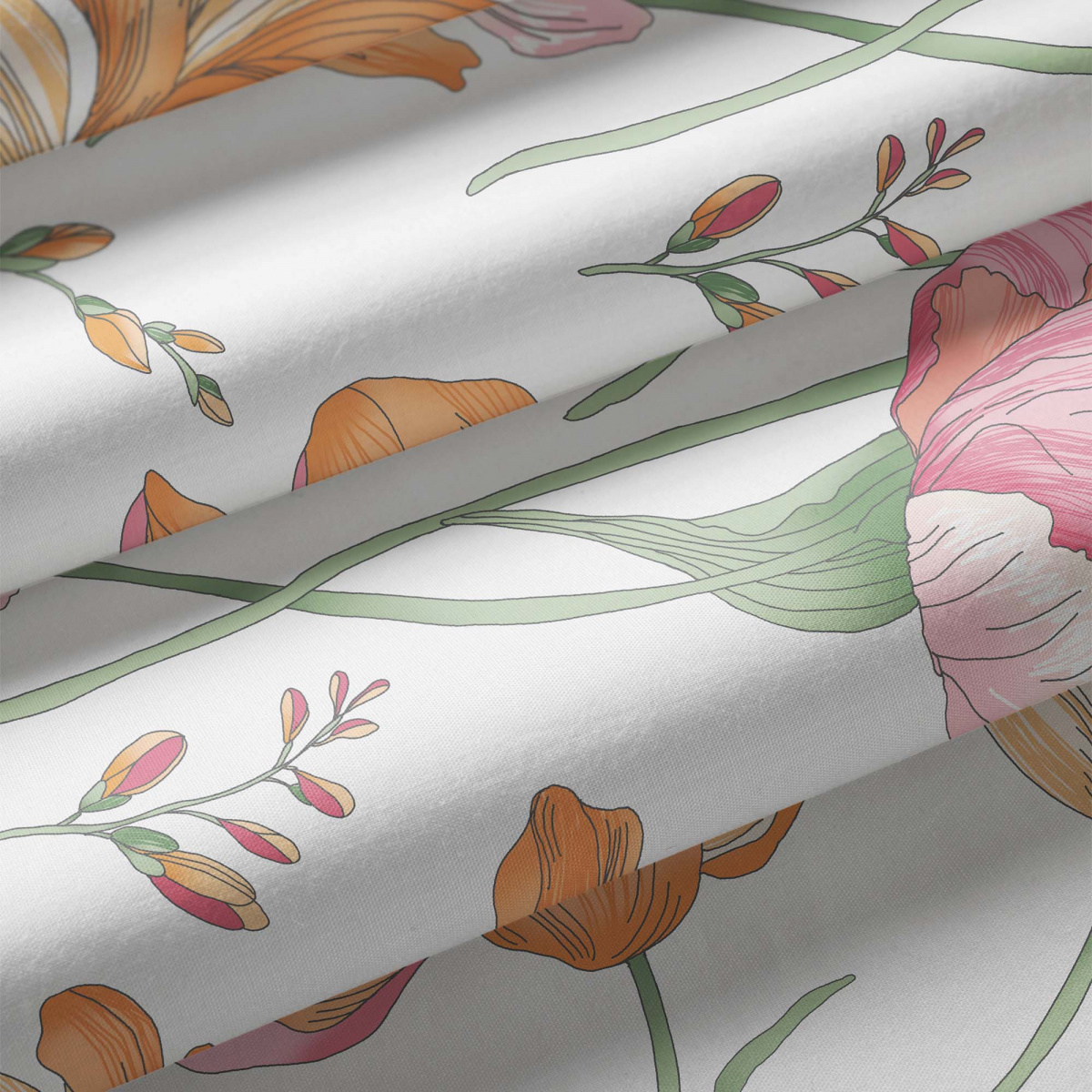 Постельное белье Bright tulip