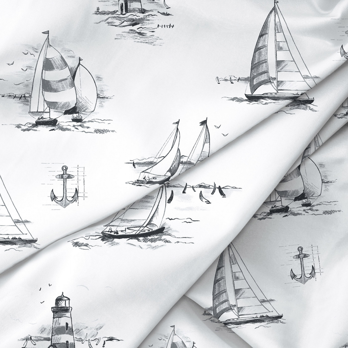 Комплект наволочек Regatta gray
