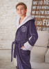 Халат подростковый Atletik junior navy