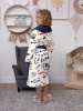 Халат детский Graffity kids navy