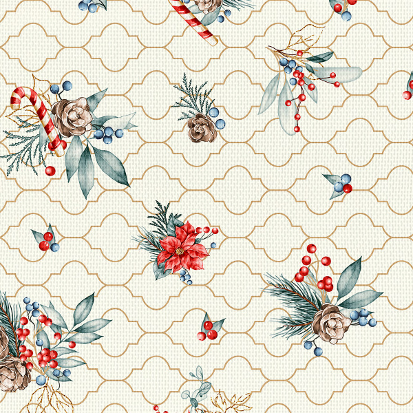 Скатерть Рождество 145*180
